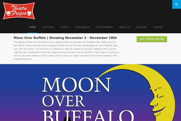 friscocommunitytheatre.com site used Fabulous Fluid