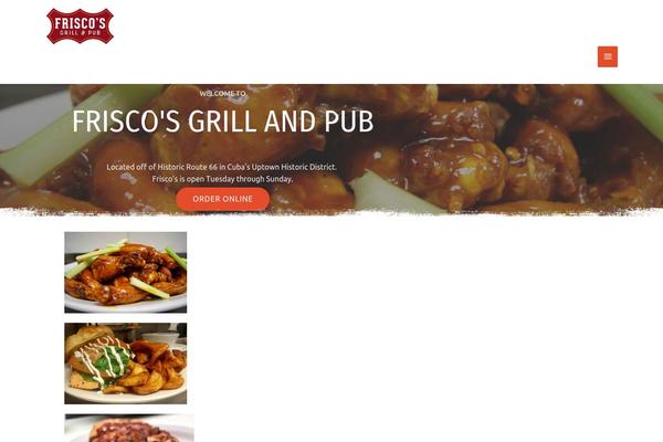 friscosgrillandpub.com site used By-design-media