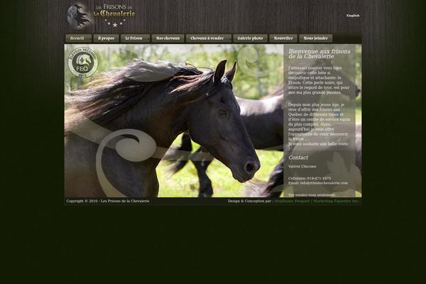 frisonschevalerie.com site used Blue Basic