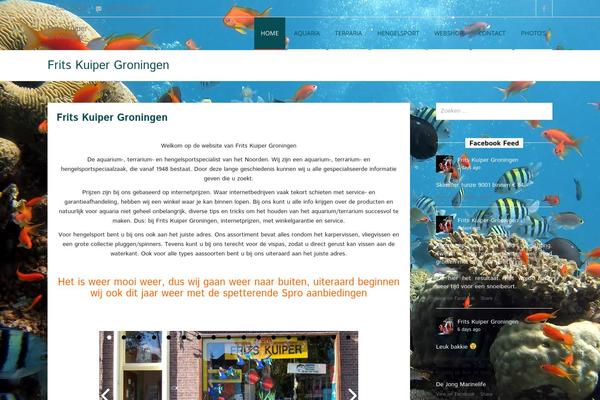 Deserve theme site design template sample