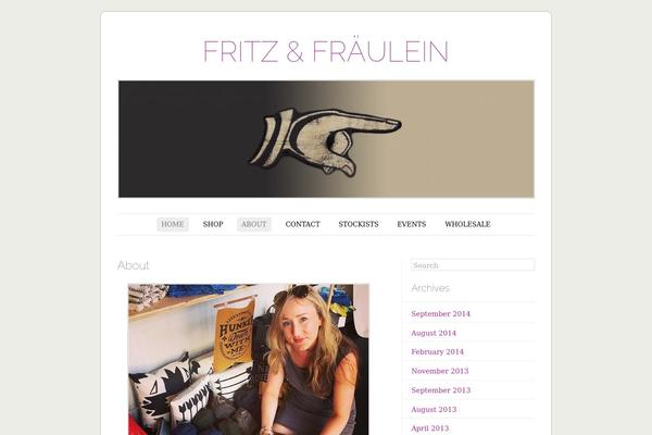 Forever theme site design template sample