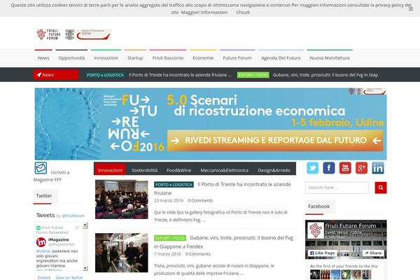 NewsZone theme site design template sample