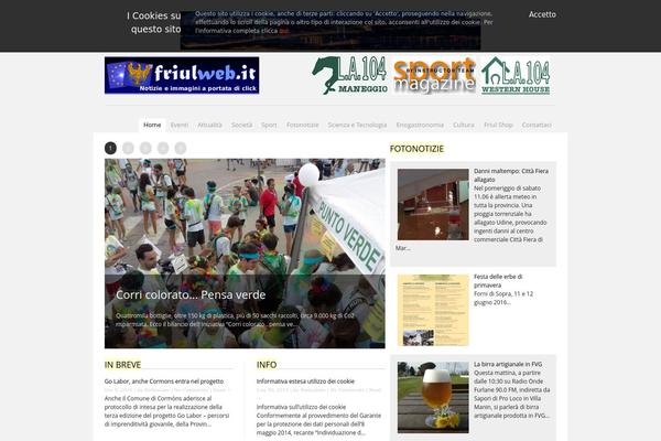 Berlin theme site design template sample