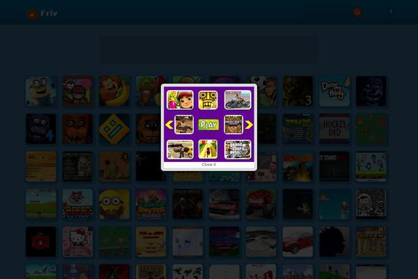 WpFriv theme site design template sample