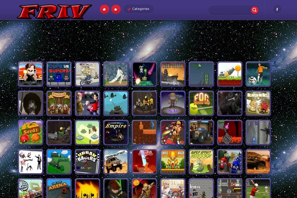 WpFriv theme site design template sample