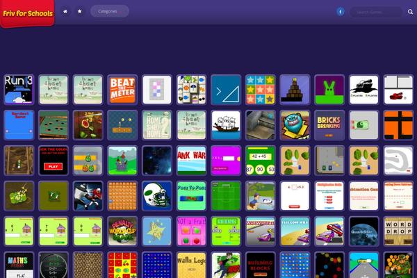 Myfriv theme site design template sample
