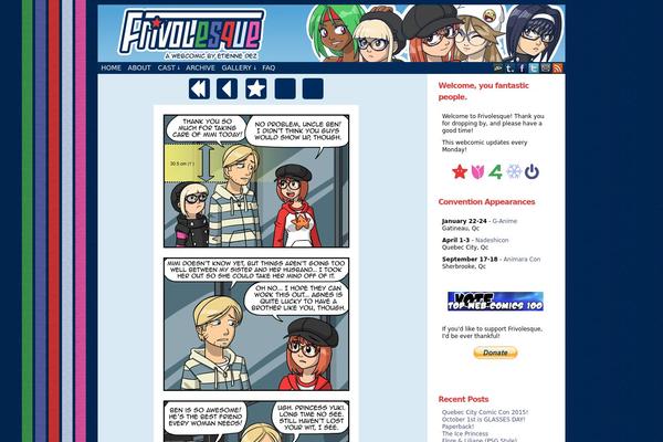 Site using Comic Easel plugin