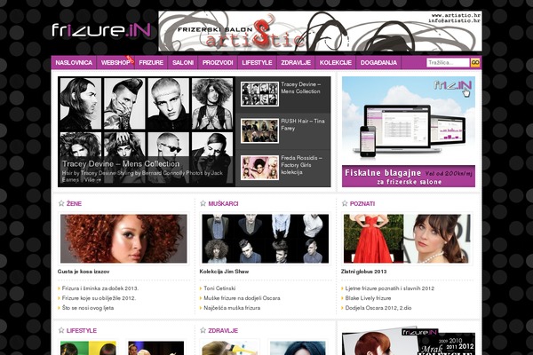 FashionPro theme site design template sample