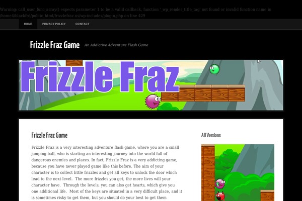 frizzlefraz.us site used Picturesque