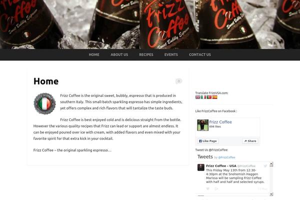 Griffin theme site design template sample