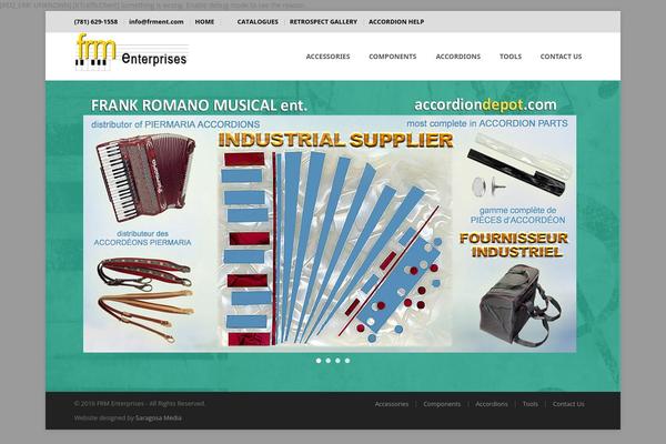 Durus theme site design template sample