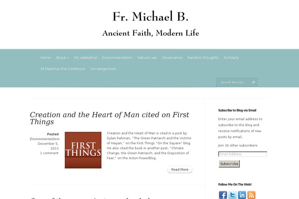 Evolution theme site design template sample