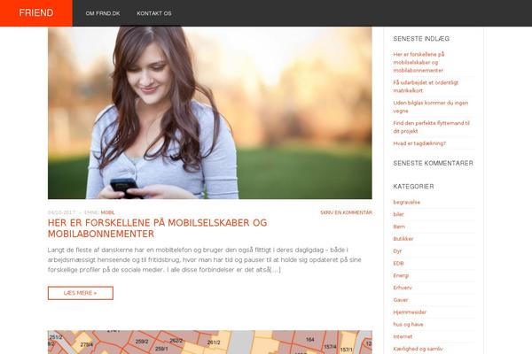 frnd.dk site used Wp_uberto5-v1.3
