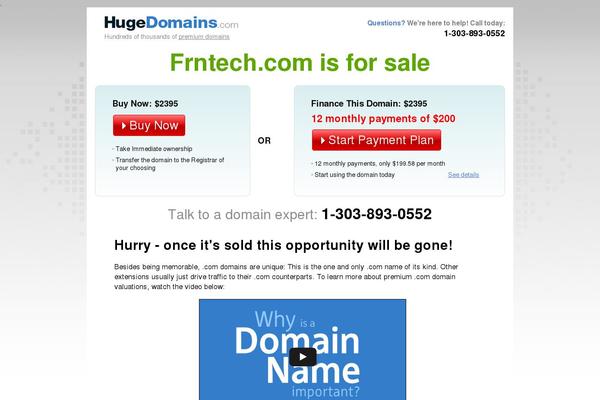frntech.com site used Frntech