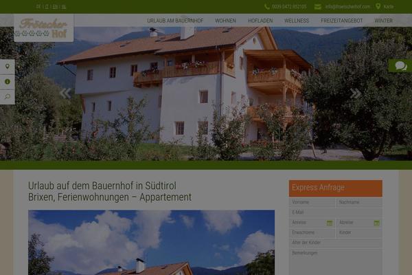 Site using Superfly-menu plugin