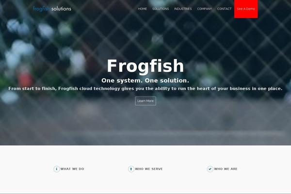 Camyno theme site design template sample