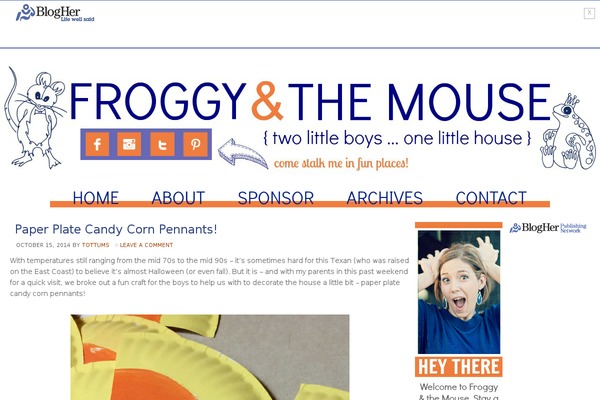 Infinity Mag theme site design template sample