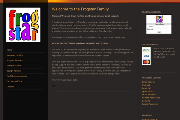 Sunspot theme site design template sample