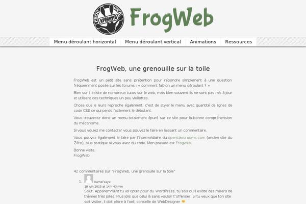 Mog theme site design template sample