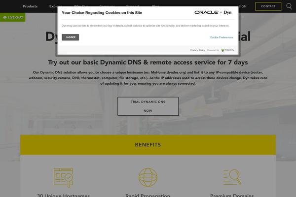 Dynamic17 theme site design template sample