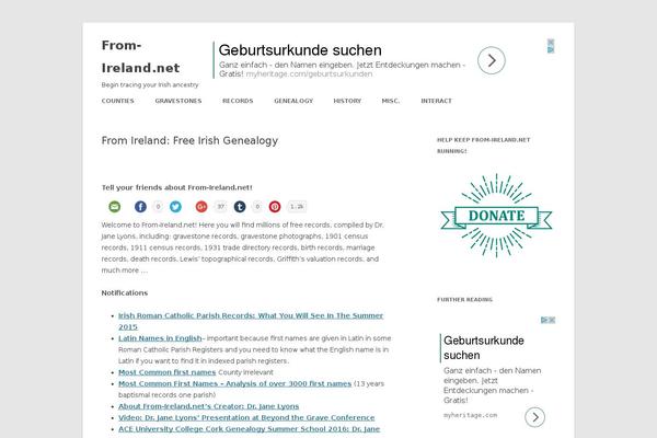 from-ireland.net site used Fromireland