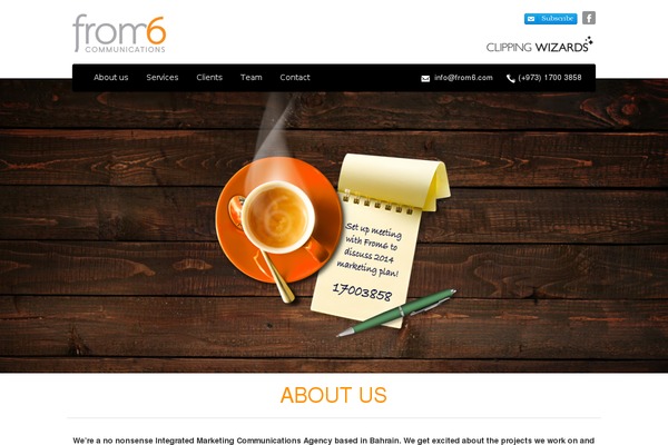 Tharsis theme site design template sample