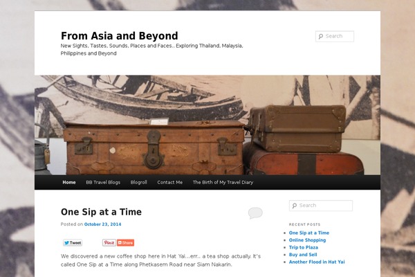 Twenty Eleven theme site design template sample