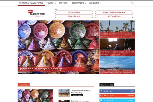 Newspaper theme site design template sample