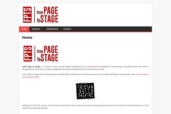 Panaroma theme site design template sample