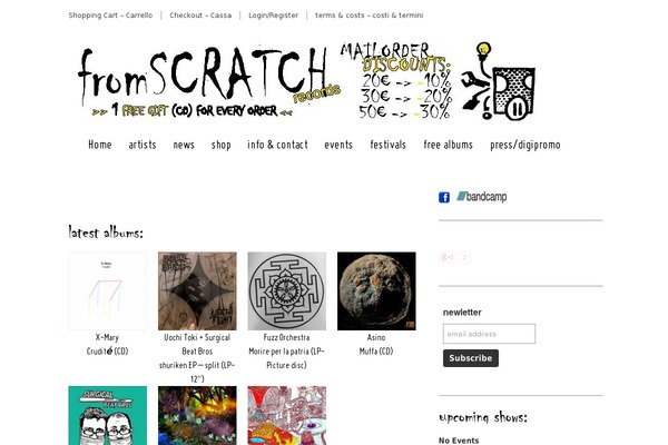 Musicpro theme site design template sample