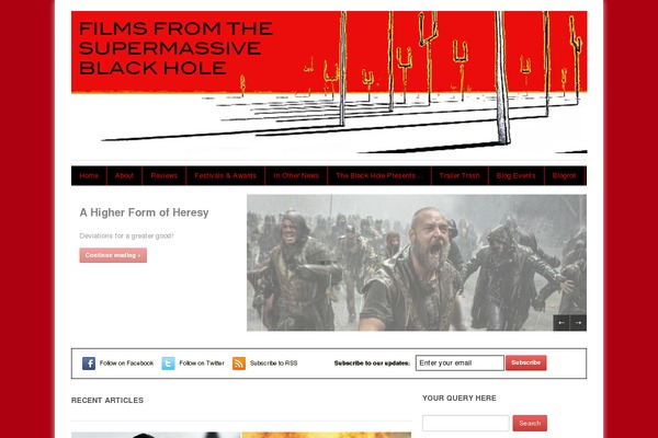 Discovery theme site design template sample