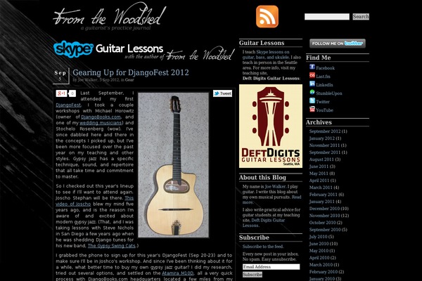 fromthewoodshed.com site used Joe