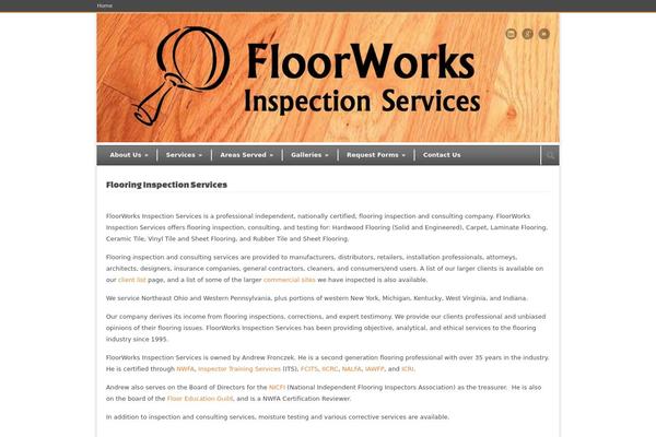 fronczek.com site used Modernize V2.2.3