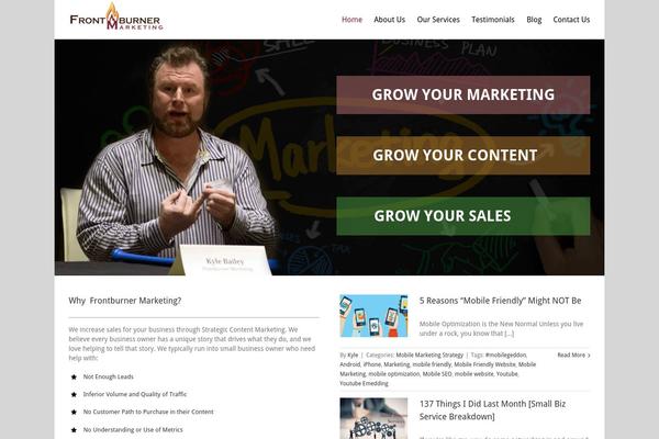 Echelon theme site design template sample