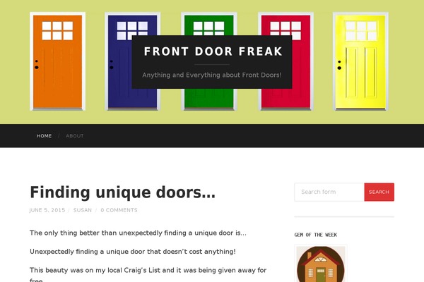 Hemingway theme site design template sample