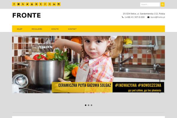 Firmness theme site design template sample