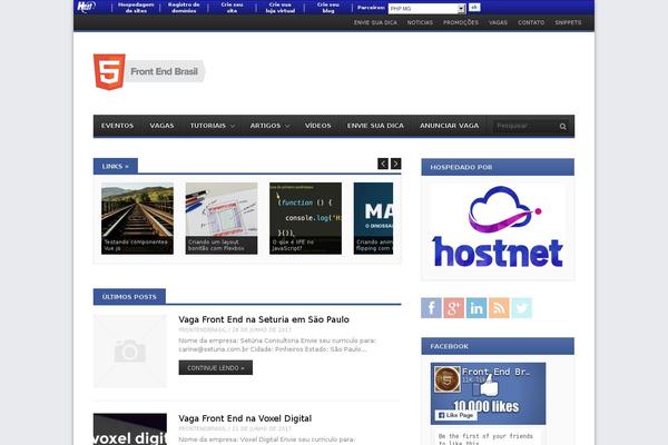 Ceris theme site design template sample