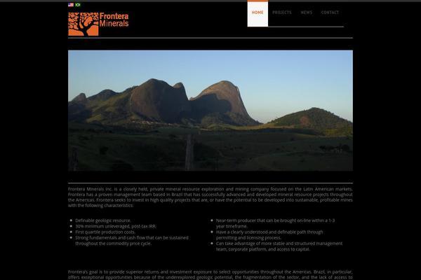 Simplicity theme site design template sample