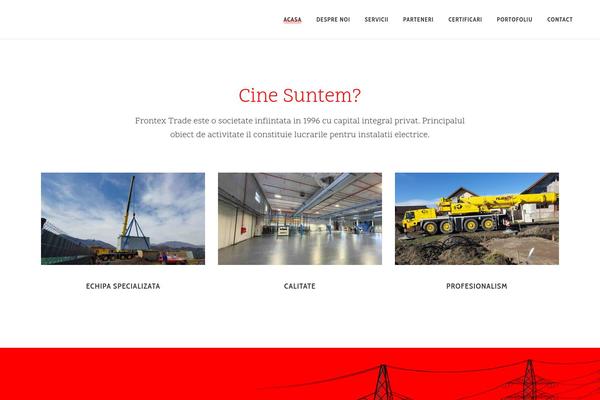 Bridge theme site design template sample