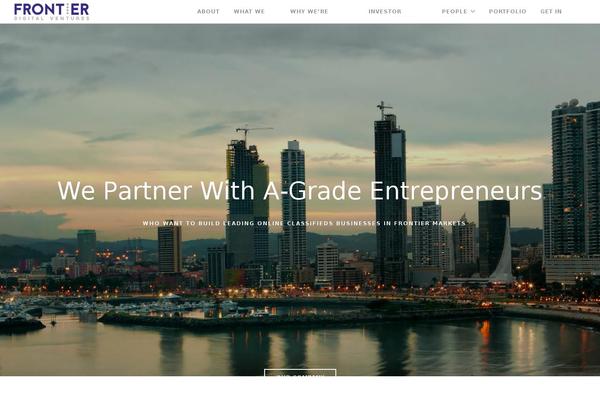 Foundry-child theme site design template sample
