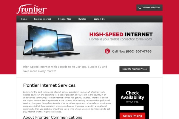 Nexus theme site design template sample