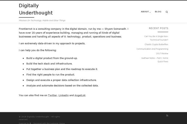 Write theme site design template sample