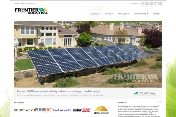 123Ecology theme site design template sample