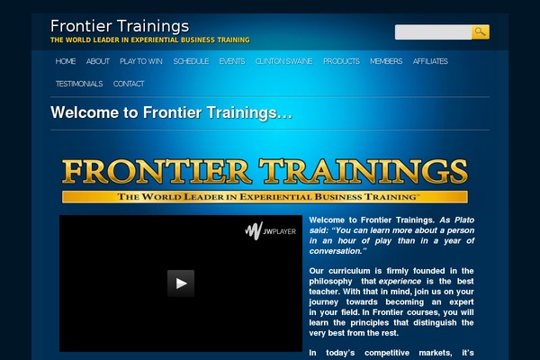 frontiertrainings.co.uk site used Online Marketer