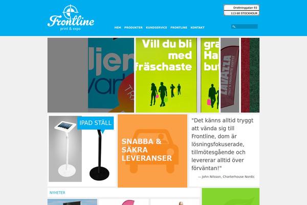 frontline.se site used Frontline
