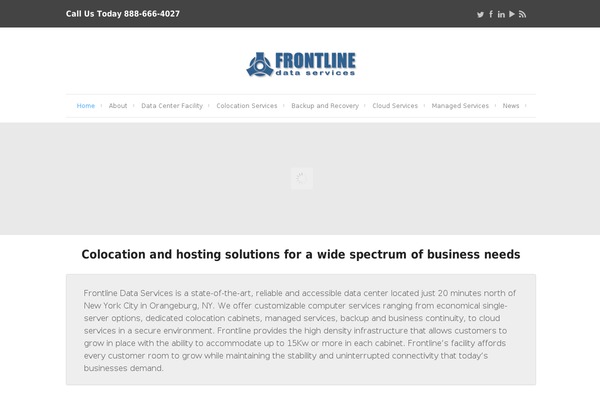 Ultra theme site design template sample