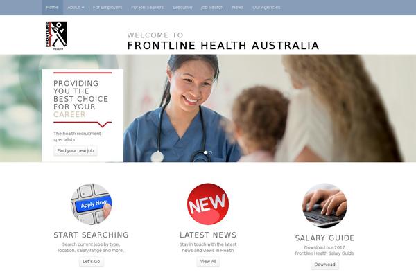 frontlinehealth.com.au site used Frontline