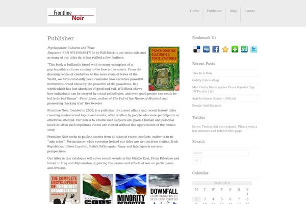 frontlinenoir.com site used Catopolismagazine