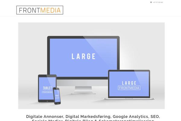 Dalton theme site design template sample