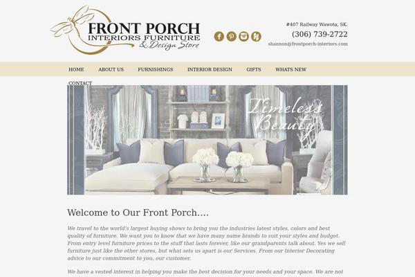 Construct theme site design template sample